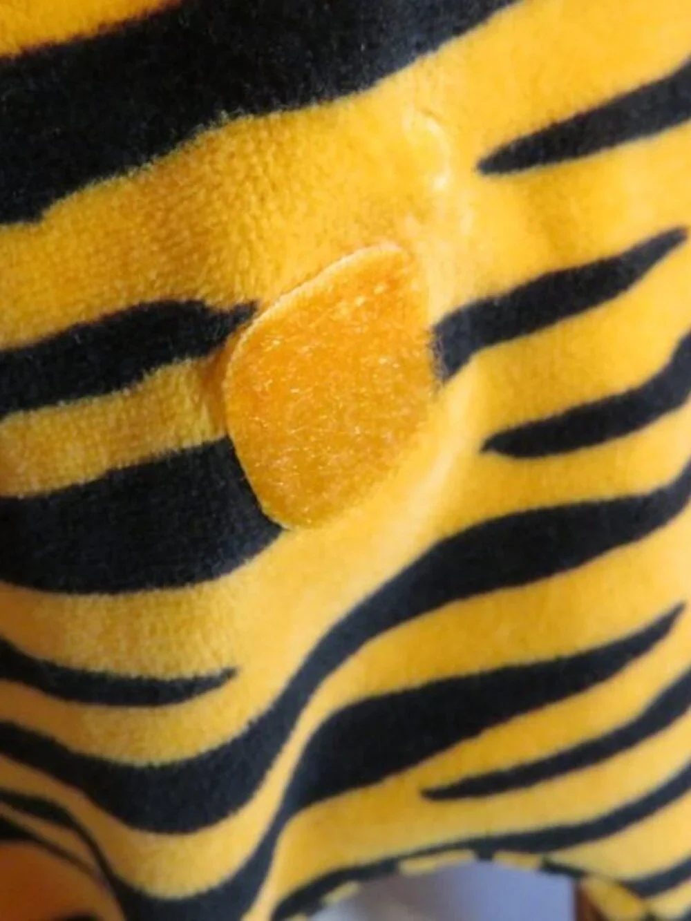 Faded Glory Tiger Striped Hooded Footie Costume Sleeper 3-6M Halloween